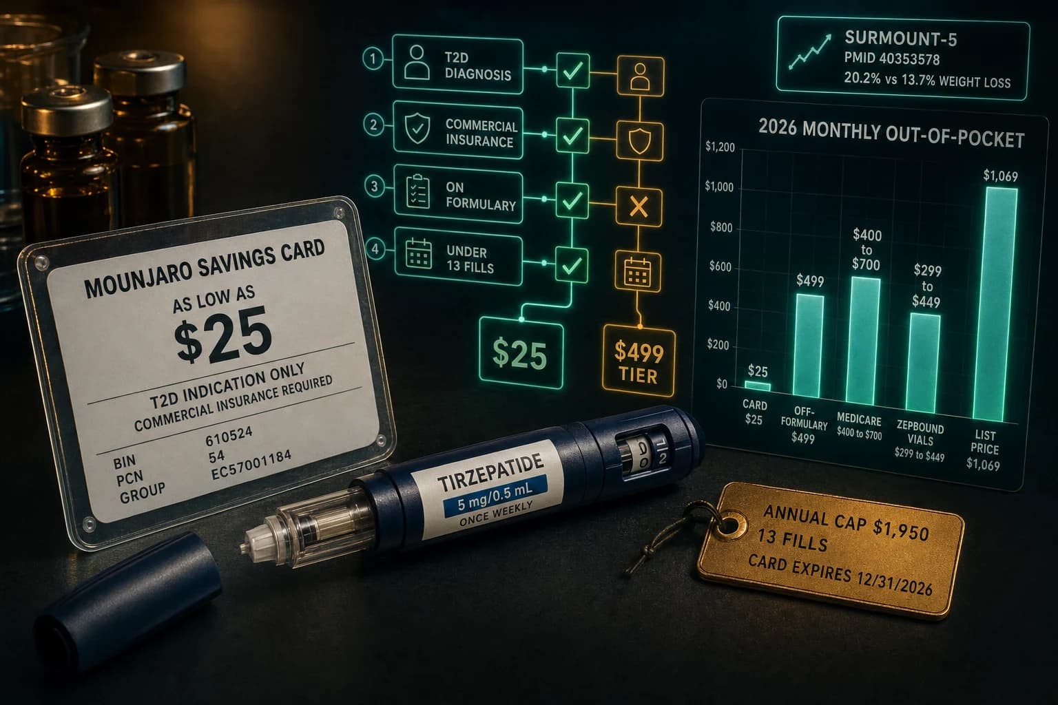 Mounjaro $25 Coupon 2026: Who Actually Pays That, and Who Does Not